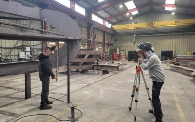 Contrôle géométrie à la lunette_ATS_Saint Nazaire