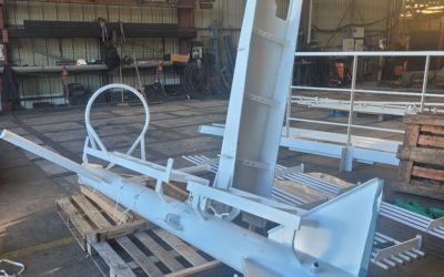 Mécanosoudure_Mat avec bras pivotant_ATS_Saint Nazaire