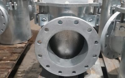 Mecanosoudure_filtre panier galvanisé et assemblé_ATS