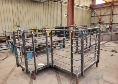 Serrurerie industrielle métallique_Balcons_ATS_Saint Nazaire