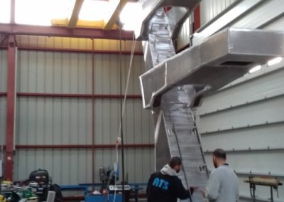 Serrurerie industrielle métallique_Mat en Aluminium_ATS_Saint Nazaire